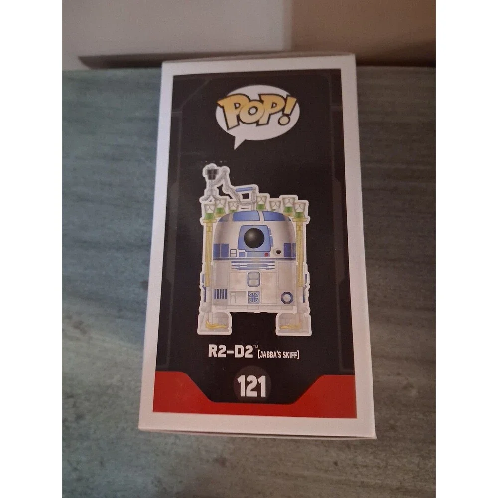 NIB Funko POP! Star Wars R2-D2 Jabba's Skiff Vinyl Figure #121 Smuggler's Bounty